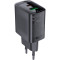 Зарядное устройство ACEFAST A78 Fast Charge Wall Charger GaN PD20W (1xUSB-C + 1xUSB-A) Black