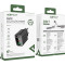 Зарядное устройство ACEFAST A78 Fast Charge Wall Charger GaN PD20W (1xUSB-C + 1xUSB-A) Black