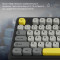 Клавіатура бездротова AJAZZ AF98 Plus Wireless Black/Gray/Yellow