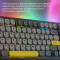 Клавіатура бездротова AJAZZ AF98 Plus Wireless Black/Gray/Yellow