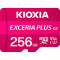 Карта памяти KIOXIA (Toshiba) microSDXC Exceria Plus G2 256GB UHS-I U3 V30 A1 Class 10 + SD-adapter (LMPL2M256GG2)