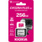 Карта памяти KIOXIA (Toshiba) microSDXC Exceria Plus G2 256GB UHS-I U3 V30 A1 Class 10 + SD-adapter (LMPL2M256GG2)