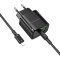 Зарядное устройство BOROFONE BA83A Flare Star Black w/Type-C to Lightning cable