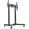 Презентаційна стійка з кріпленням під ТВ QUBE 100B120 50"-100" Black