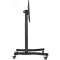Презентаційна стійка з кріпленням під ТВ QUBE 100B120 50"-100" Black