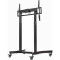 Презентаційна стійка з кріпленням під ТВ QUBE 100B120 50"-100" Black