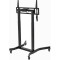 Презентаційна стійка з кріпленням під ТВ QUBE 100B120 50"-100" Black