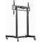 Презентаційна стійка з кріпленням під ТВ QUBE 100B120 50"-100" Black