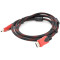Кабель XOKO HDMI v1.4 3м Black/Red