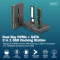 Док-станция DIGITUS M.2 NVMe + M.2 SATA SSD docking station with SD Express card reader NVMe SATA M.2 SSD to USB3.2