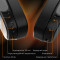 Навушники геймерскі AJAZZ AHM09 Max Black/Gray/Yellow