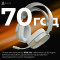Навушники геймерскі AJAZZ AHM09 Max Gray/White