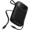 Повербанк BASEUS QPow 2 Dual-Cable Digital Display Fast Charge Power Bank 22.5W 20000mAh Black (P10055002113-00)