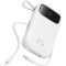 Повербанк BASEUS QPow 2 Dual-Cable Digital Display Fast Charge Power Bank 22.5W 20000mAh White (P10055002223-00)