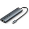 Порт-репликатор VENTION 8-in-1 USB-C to HDMI/USB-C3.2/USB3.0/USB2.0/SD/TF/LAN/PD (TGUHB)