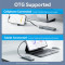 Порт-репликатор VENTION 8-in-1 USB-C to HDMI/USB-C3.2/USB3.0/USB2.0/SD/TF/LAN/PD (TGUHB)