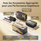 Акумуляторна батарея POWER QUEEN LiFePO4 12V 100Ah H190 Smart Edition Lithium Battery (12.8В, 100Агод)