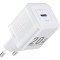 Зарядний пристрій VENTION 1xUSB-C GaN Wall Charger 20W White (FEPW0-EU)
