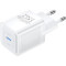 Зарядний пристрій VENTION 1xUSB-C GaN Wall Charger 20W White (FEPW0-EU)