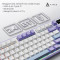 Клавіатура бездротова AJAZZ AK980 V2 Gift Switch V2 Purple/White/Blue