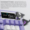Клавіатура бездротова AJAZZ AK980 V2 Gift Switch V2 Purple/White/Blue