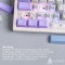 Клавіатура бездротова AJAZZ AK980 V2 Gift Switch V2 Purple/White/Blue