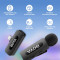 Бездротовий петличний мікрофон BOYA BY-V1 Next-Gen Dual-Channel Wireless Microphone Lightning Black