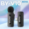 Бездротовий петличний мікрофон BOYA BY-V10 Next-Gen Dual-Channel Wireless Microphone Type-C Black