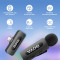 Бездротовий петличний мікрофон BOYA BY-V2 Next-Gen Dual-Channel Wireless Microphone Lightning Black