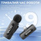 Бездротовий петличний мікрофон BOYA BY-V2 Next-Gen Dual-Channel Wireless Microphone Lightning Black