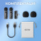 Бездротовий петличний мікрофон BOYA BY-V2 Next-Gen Dual-Channel Wireless Microphone Lightning Black