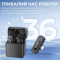 Бездротовий петличний мікрофон BOYA BY-V30 2.4 GHz Dual-Channel Wireless Microphone Type-C Black