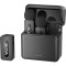 Бездротовий петличний мікрофон BOYA BY-V35 2.4 GHz Dual-Channel Wireless Microphone 3.5mm TRS Black