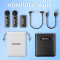 Бездротовий петличний мікрофон BOYA BY-V35 2.4 GHz Dual-Channel Wireless Microphone 3.5mm TRS Black