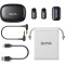 Бездротовий петличний мікрофон BOYA Mini-18 Tiniest Wireless Microphone 3.5mm TRS Black