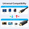 Кабель VENTION HDMI Cable 4K@60Hz USB-C to HDMI 2м Black (CRIBH)