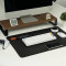 Коврик для мыши Xiaomi MiiiW Leather Cork Mouse Pad M Black (MWMLV01-PMP01-M)