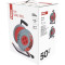 Удлинитель на катушке EMOS P09250 Gray, 4 розетки, 50м