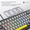 Клавіатура AJAZZ AK650 Moon Yellow Switch Gray/White/Yellow