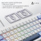 Клавіатура AJAZZ AK650 Sea Salt Switch Blue/White/Blue