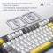 Клавіатура AJAZZ AK870 V2 Flying Fish Switch Black/Gray/Yellow