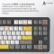 Клавіатура AJAZZ AK870 V2 Flying Fish Switch Black/Gray/Yellow