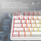 Клавиатура беспроводная AJAZZ AK870 V2 Maillard Switch Side Contour White