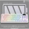 Клавиатура беспроводная AJAZZ AK870 V2 Maillard Switch Side Contour White