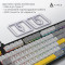 Клавіатура AJAZZ AK980 Max Magnetic Switch Black/Gray/Yellow