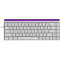 Клавіатура AJAZZ NK68 Red Switch Side Contour White