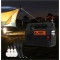 Ліхтар кемпінговий з BT-колонкою VOLTRONIC EP-0138 with Solar Panel + LED Lamp Black