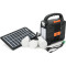 Ліхтар кемпінговий з BT-колонкою VOLTRONIC EP-396 with Solar Panel + LED Lamp Black