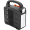 Ліхтар кемпінговий з BT-колонкою VOLTRONIC EP-396 with Solar Panel + LED Lamp Black