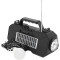 Ліхтар кемпінговий з BT-колонкою VOLTRONIC EP-519 with Solar + LED Lamp Black